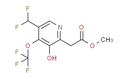 AM158346 | 1805923-40-3 | Methyl 5-(difluoromethyl)-3-hydroxy-4-(trifluoromethoxy)pyridine-2-acetate