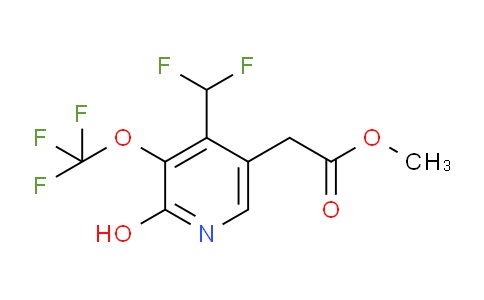 AM158347 | 1804798-34-2 | Methyl 4-(difluoromethyl)-2-hydroxy-3-(trifluoromethoxy)pyridine-5-acetate