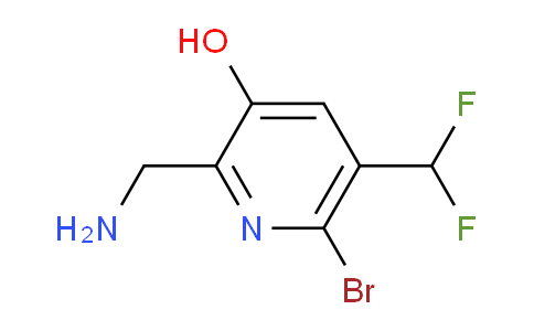 AM15835 | 1806827-44-0 | 2-(Aminomethyl)-6-bromo-5-(difluoromethyl)-3-hydroxypyridine