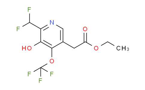 AM158365 | 1806736-20-8 | Ethyl 2-(difluoromethyl)-3-hydroxy-4-(trifluoromethoxy)pyridine-5-acetate