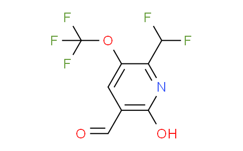 AM158368 | 1804646-90-9 | 2-(Difluoromethyl)-6-hydroxy-3-(trifluoromethoxy)pyridine-5-carboxaldehyde