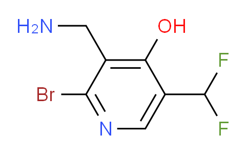 3-(Aminomethyl)-2-bromo-5-(difluoromethyl)-4-hydroxypyridine