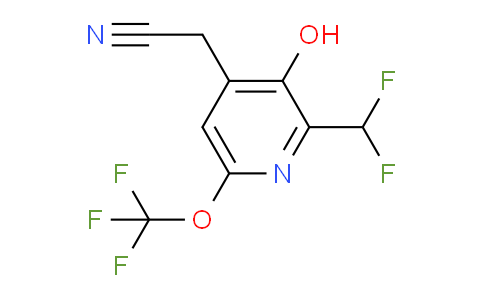 AM158376 | 1806745-36-7 | 2-(Difluoromethyl)-3-hydroxy-6-(trifluoromethoxy)pyridine-4-acetonitrile