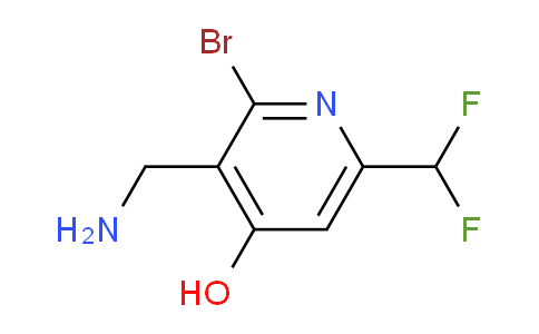 AM15838 | 1805408-13-2 | 3-(Aminomethyl)-2-bromo-6-(difluoromethyl)-4-hydroxypyridine