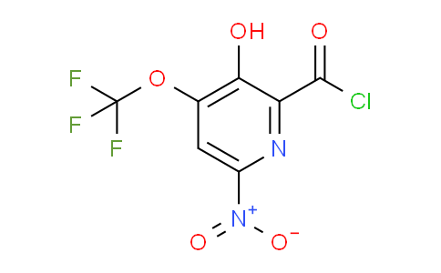 AM158381 | 1804829-62-6 | 3-Hydroxy-6-nitro-4-(trifluoromethoxy)pyridine-2-carbonyl chloride