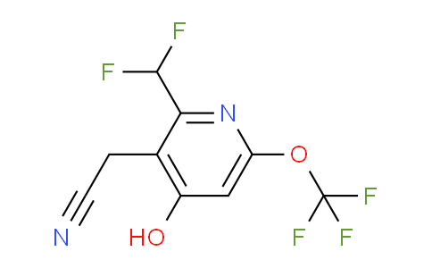 AM158382 | 1804839-36-8 | 2-(Difluoromethyl)-4-hydroxy-6-(trifluoromethoxy)pyridine-3-acetonitrile