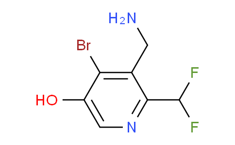AM15839 | 1806827-49-5 | 3-(Aminomethyl)-4-bromo-2-(difluoromethyl)-5-hydroxypyridine