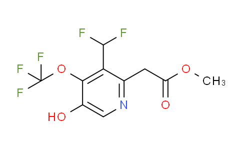 AM158390 | 1804480-35-0 | Methyl 3-(difluoromethyl)-5-hydroxy-4-(trifluoromethoxy)pyridine-2-acetate