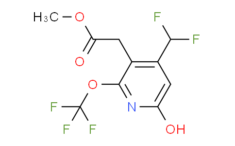 AM158398 | 1804726-57-5 | Methyl 4-(difluoromethyl)-6-hydroxy-2-(trifluoromethoxy)pyridine-3-acetate