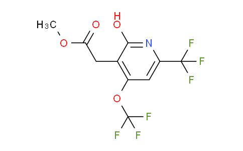 AM158402 | 1806191-82-1 | Methyl 2-hydroxy-4-(trifluoromethoxy)-6-(trifluoromethyl)pyridine-3-acetate