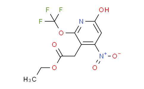 AM158403 | 1804627-13-1 | Ethyl 6-hydroxy-4-nitro-2-(trifluoromethoxy)pyridine-3-acetate
