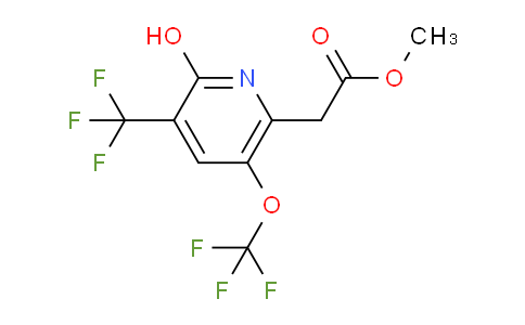 AM158405 | 1804360-93-7 | Methyl 2-hydroxy-5-(trifluoromethoxy)-3-(trifluoromethyl)pyridine-6-acetate