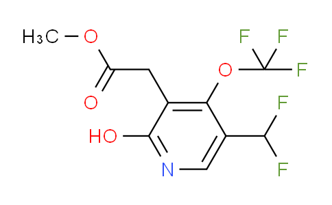 AM158407 | 1806195-26-5 | Methyl 5-(difluoromethyl)-2-hydroxy-4-(trifluoromethoxy)pyridine-3-acetate