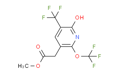 AM158408 | 1804835-26-4 | Methyl 2-hydroxy-6-(trifluoromethoxy)-3-(trifluoromethyl)pyridine-5-acetate