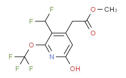 AM158409 | 1804649-25-9 | Methyl 3-(difluoromethyl)-6-hydroxy-2-(trifluoromethoxy)pyridine-4-acetate