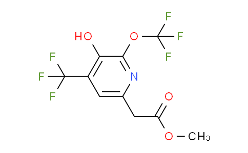 AM158410 | 1806191-93-4 | Methyl 3-hydroxy-2-(trifluoromethoxy)-4-(trifluoromethyl)pyridine-6-acetate