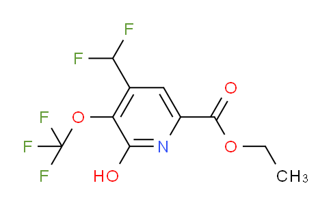AM158411 | 1803962-86-8 | Ethyl 4-(difluoromethyl)-2-hydroxy-3-(trifluoromethoxy)pyridine-6-carboxylate