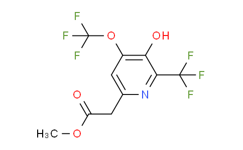 AM158413 | 1806045-77-1 | Methyl 3-hydroxy-4-(trifluoromethoxy)-2-(trifluoromethyl)pyridine-6-acetate