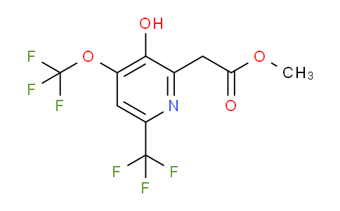 AM158416 | 1804778-90-2 | Methyl 3-hydroxy-4-(trifluoromethoxy)-6-(trifluoromethyl)pyridine-2-acetate