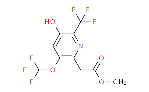 AM158417 | 1806745-20-9 | Methyl 3-hydroxy-5-(trifluoromethoxy)-2-(trifluoromethyl)pyridine-6-acetate