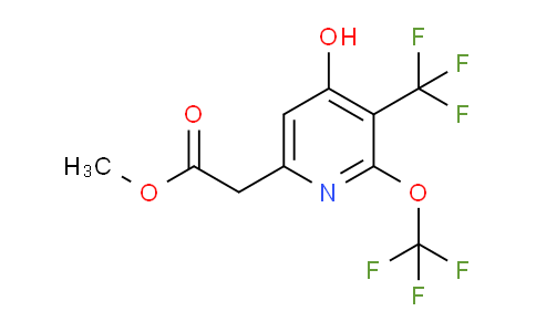 AM158421 | 1804796-34-6 | Methyl 4-hydroxy-2-(trifluoromethoxy)-3-(trifluoromethyl)pyridine-6-acetate