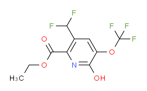 AM158425 | 1806047-29-9 | Ethyl 5-(difluoromethyl)-2-hydroxy-3-(trifluoromethoxy)pyridine-6-carboxylate