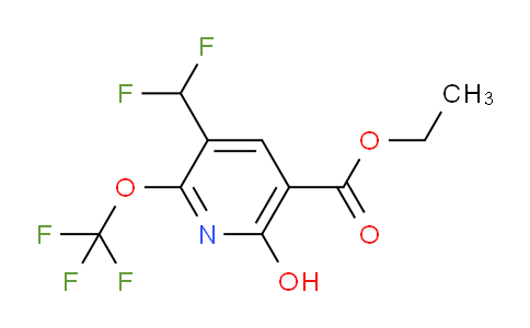 AM158428 | 1806193-90-7 | Ethyl 3-(difluoromethyl)-6-hydroxy-2-(trifluoromethoxy)pyridine-5-carboxylate