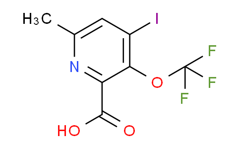 AM158432 | 1806231-71-9 | 4-Iodo-6-methyl-3-(trifluoromethoxy)pyridine-2-carboxylic acid