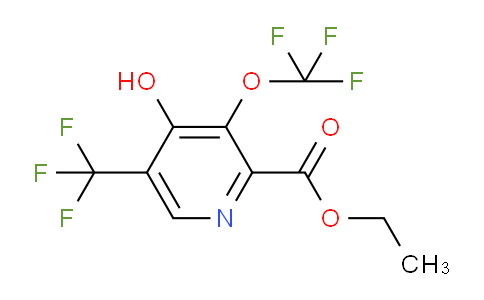 AM158447 | 1806159-29-4 | Ethyl 4-hydroxy-3-(trifluoromethoxy)-5-(trifluoromethyl)pyridine-2-carboxylate