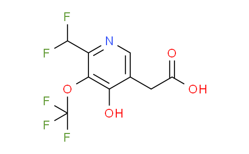 AM158448 | 1806727-60-5 | 2-(Difluoromethyl)-4-hydroxy-3-(trifluoromethoxy)pyridine-5-acetic acid