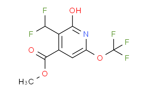 AM158449 | 1804479-33-1 | Methyl 3-(difluoromethyl)-2-hydroxy-6-(trifluoromethoxy)pyridine-4-carboxylate