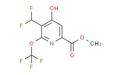 AM158452 | 1804837-33-9 | Methyl 3-(difluoromethyl)-4-hydroxy-2-(trifluoromethoxy)pyridine-6-carboxylate