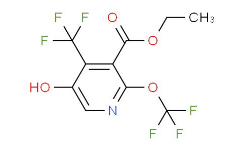 AM158454 | 1804346-29-9 | Ethyl 5-hydroxy-2-(trifluoromethoxy)-4-(trifluoromethyl)pyridine-3-carboxylate