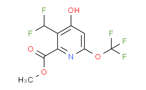 AM158455 | 1804362-82-0 | Methyl 3-(difluoromethyl)-4-hydroxy-6-(trifluoromethoxy)pyridine-2-carboxylate
