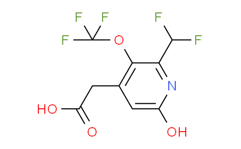 AM158456 | 1806160-65-5 | 2-(Difluoromethyl)-6-hydroxy-3-(trifluoromethoxy)pyridine-4-acetic acid