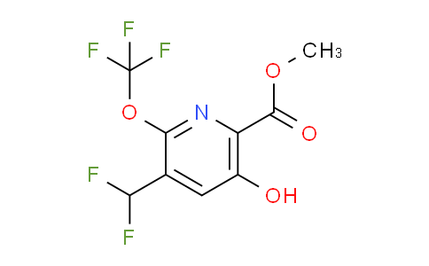 AM158457 | 1806193-56-5 | Methyl 3-(difluoromethyl)-5-hydroxy-2-(trifluoromethoxy)pyridine-6-carboxylate