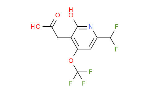AM158458 | 1804726-16-6 | 6-(Difluoromethyl)-2-hydroxy-4-(trifluoromethoxy)pyridine-3-acetic acid