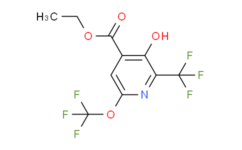 AM158460 | 1804839-14-2 | Ethyl 3-hydroxy-6-(trifluoromethoxy)-2-(trifluoromethyl)pyridine-4-carboxylate