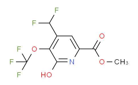 AM158461 | 1806044-81-4 | Methyl 4-(difluoromethyl)-2-hydroxy-3-(trifluoromethoxy)pyridine-6-carboxylate