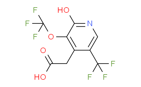 AM158462 | 1804645-76-8 | 2-Hydroxy-3-(trifluoromethoxy)-5-(trifluoromethyl)pyridine-4-acetic acid
