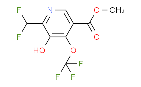 AM158469 | 1806728-80-2 | Methyl 2-(difluoromethyl)-3-hydroxy-4-(trifluoromethoxy)pyridine-5-carboxylate