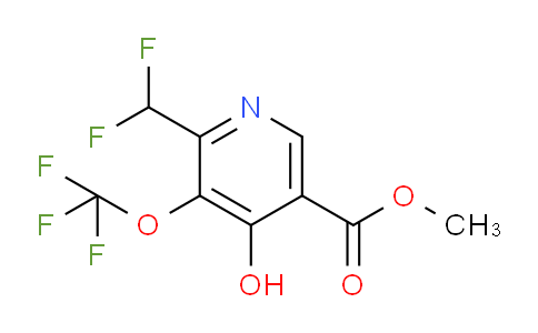 AM158472 | 1804343-56-3 | Methyl 2-(difluoromethyl)-4-hydroxy-3-(trifluoromethoxy)pyridine-5-carboxylate