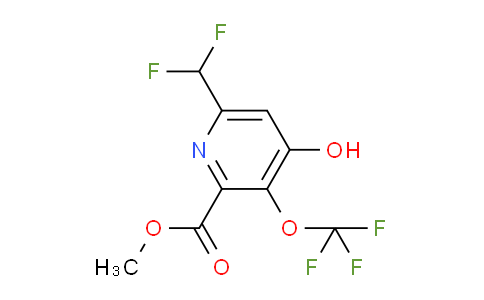 AM158473 | 1804344-23-7 | Methyl 6-(difluoromethyl)-4-hydroxy-3-(trifluoromethoxy)pyridine-2-carboxylate