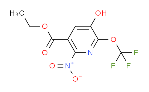 Ethyl 3-hydroxy-6-nitro-2-(trifluoromethoxy)pyridine-5-carboxylate
