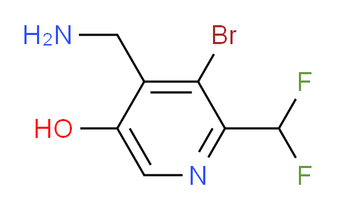 AM15849 | 1806073-24-4 | 4-(Aminomethyl)-3-bromo-2-(difluoromethyl)-5-hydroxypyridine