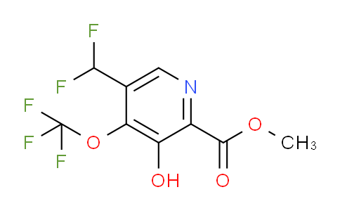 AM158498 | 1804362-89-7 | Methyl 5-(difluoromethyl)-3-hydroxy-4-(trifluoromethoxy)pyridine-2-carboxylate