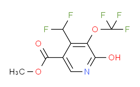 AM158500 | 1804362-98-8 | Methyl 4-(difluoromethyl)-2-hydroxy-3-(trifluoromethoxy)pyridine-5-carboxylate