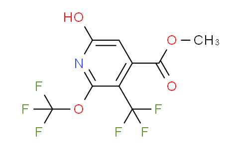 AM158506 | 1804834-16-9 | Methyl 6-hydroxy-2-(trifluoromethoxy)-3-(trifluoromethyl)pyridine-4-carboxylate