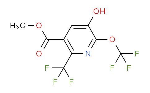AM158510 | 1804834-21-6 | Methyl 3-hydroxy-2-(trifluoromethoxy)-6-(trifluoromethyl)pyridine-5-carboxylate