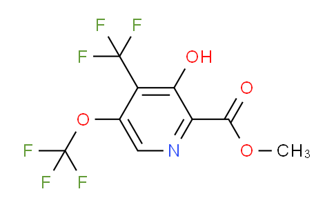 AM158516 | 1804776-89-3 | Methyl 3-hydroxy-5-(trifluoromethoxy)-4-(trifluoromethyl)pyridine-2-carboxylate